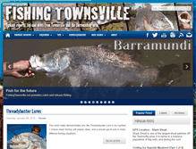 Tablet Screenshot of fishingtownsville.net